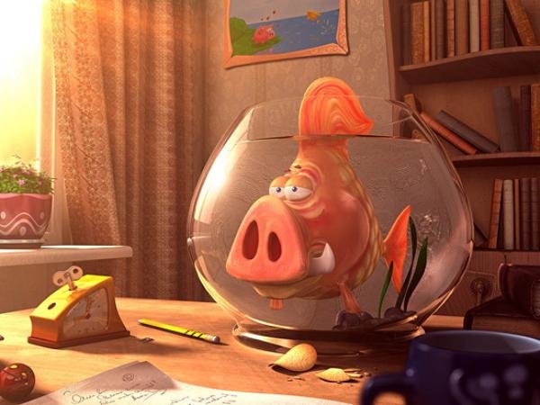 Fishpig Illustration artwork